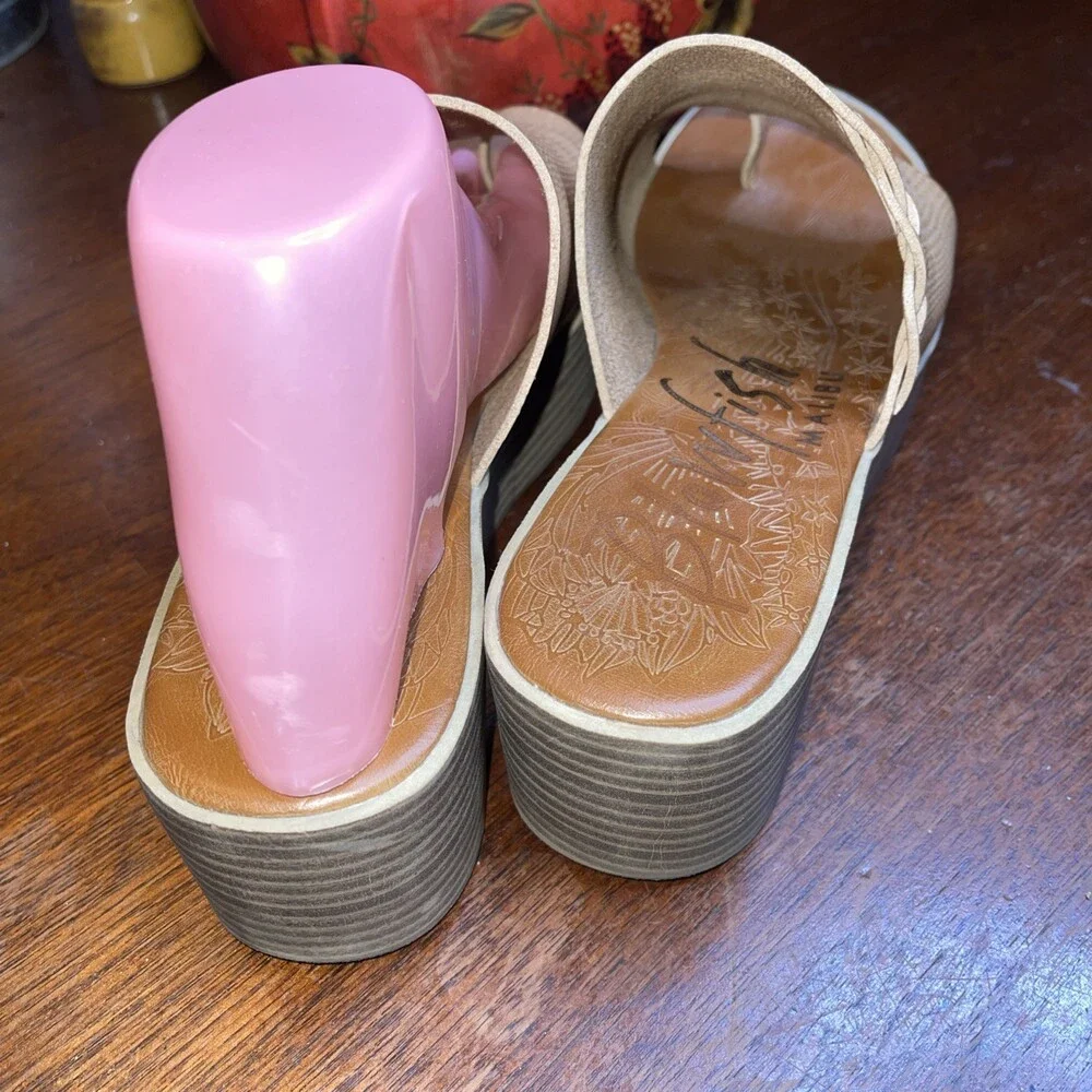 Blowfish Malibu Z7176* Leezi Brown Women's Shoe Size 10M Sandals